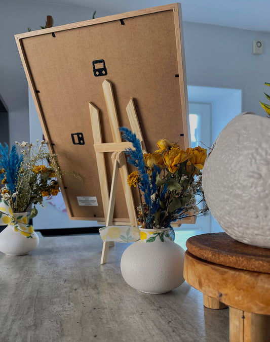 Cadre personnalisé marguerite