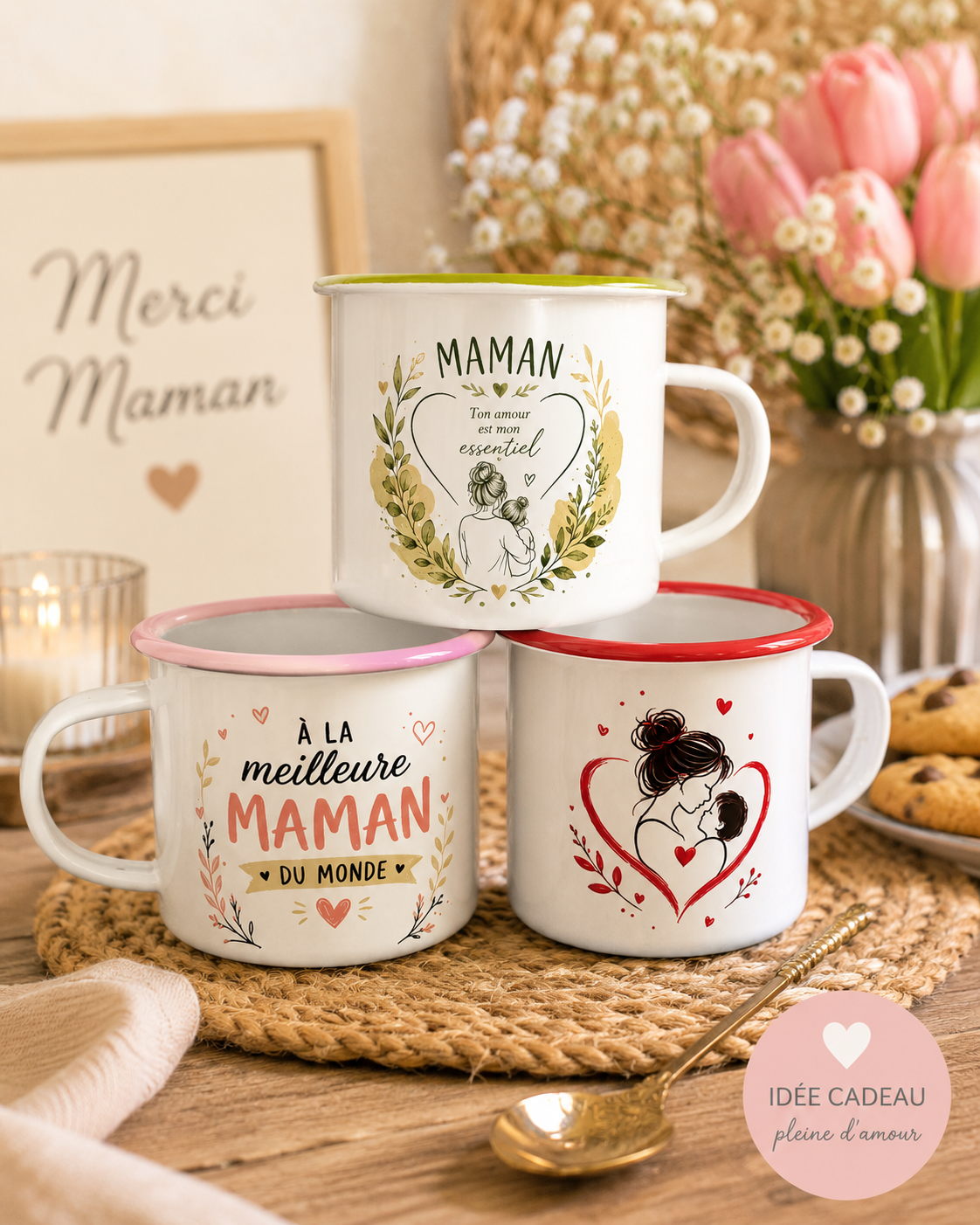 Mug vintage spécial Maman