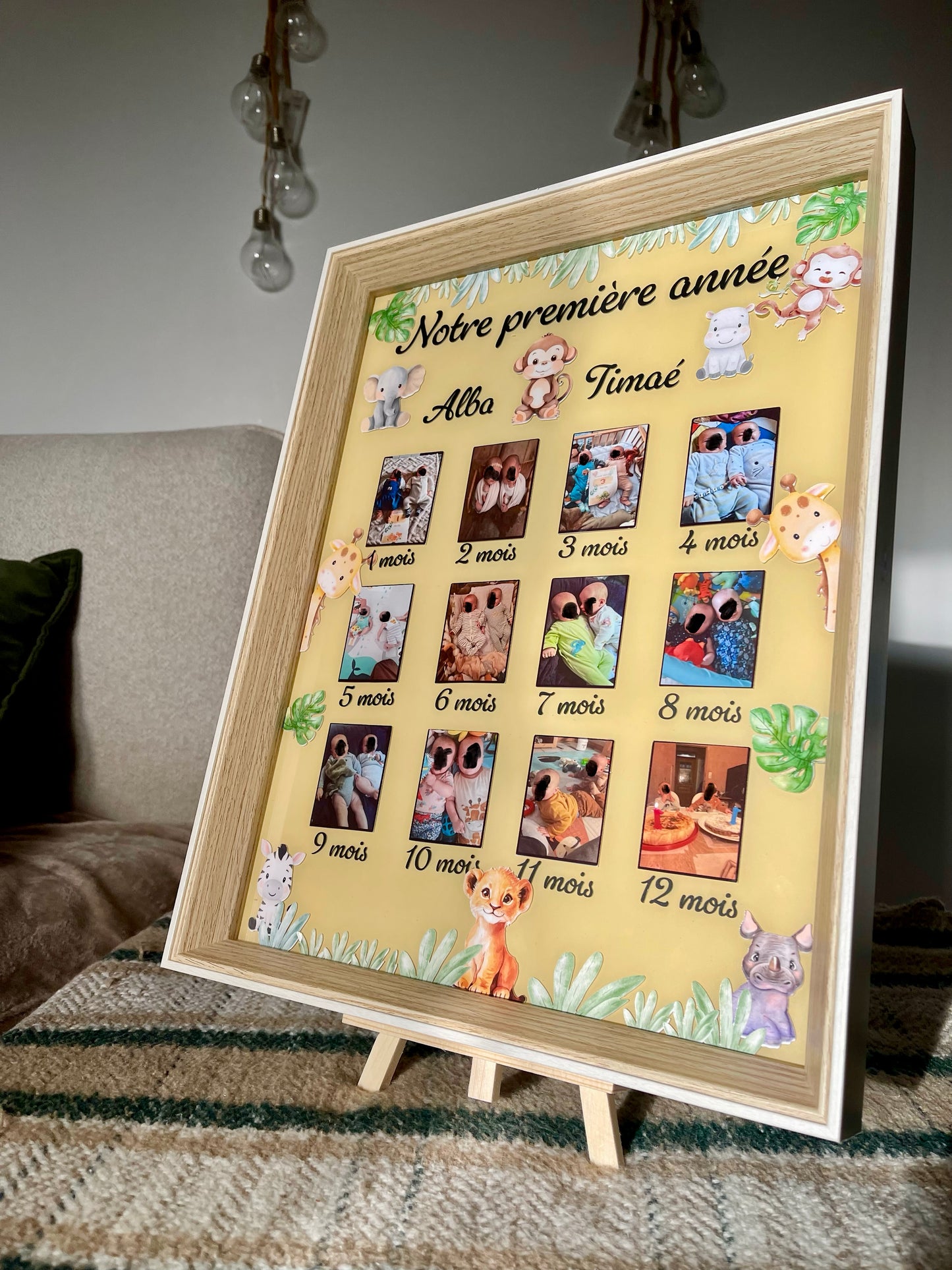 Cadre ma première année « jungle »