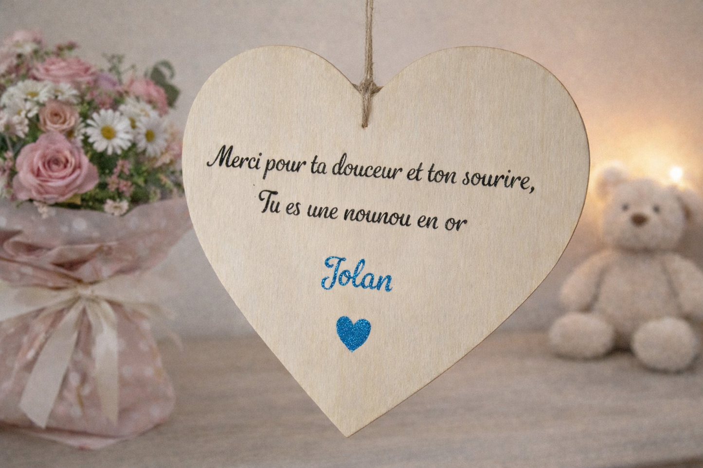 Cœur en bois
