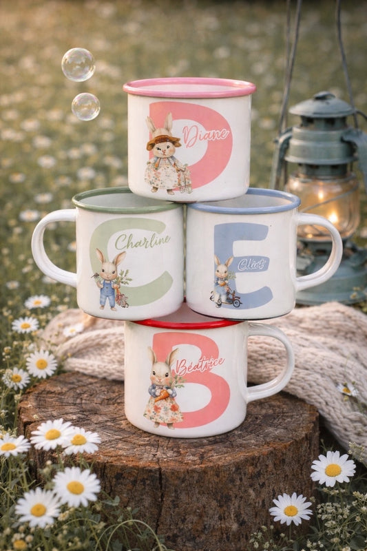 Tasse vintage personnalisée