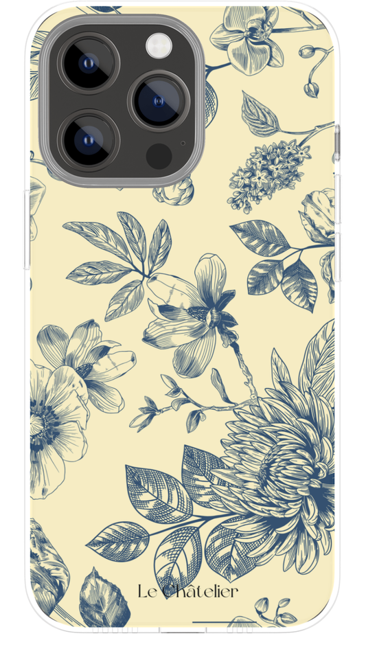 Coque Jardin bleu