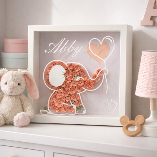 Cadre décoratif fleuri