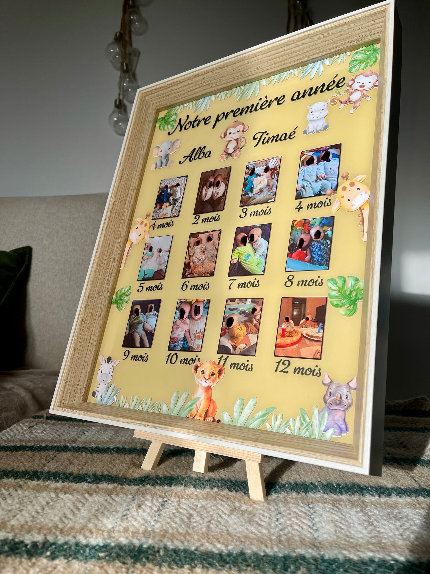 Cadre ma première année « jungle »