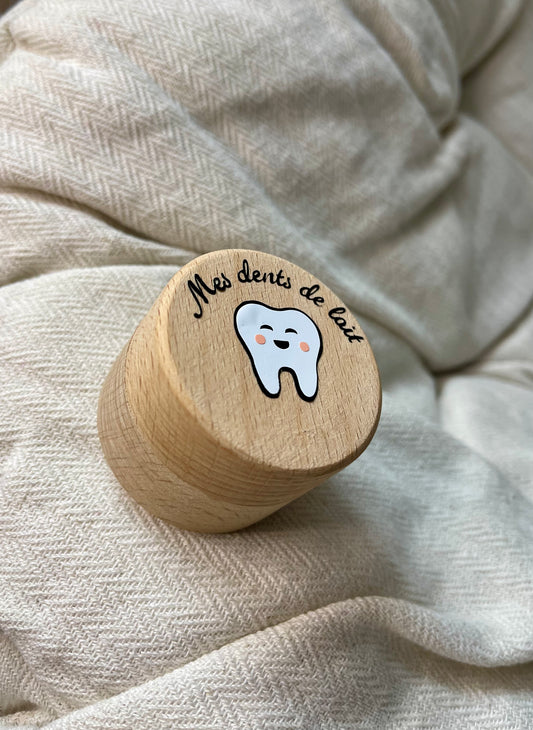 Boîte à dents de lait
