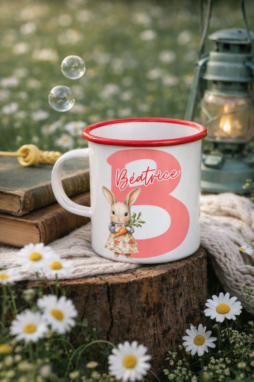 Tasse vintage personnalisée